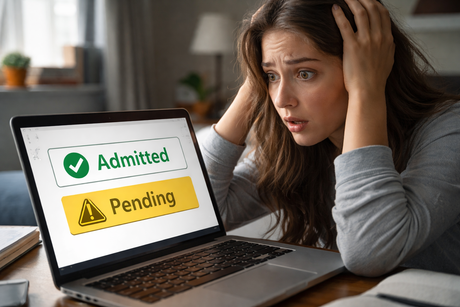 Admitted Then the Status Changed to Pending