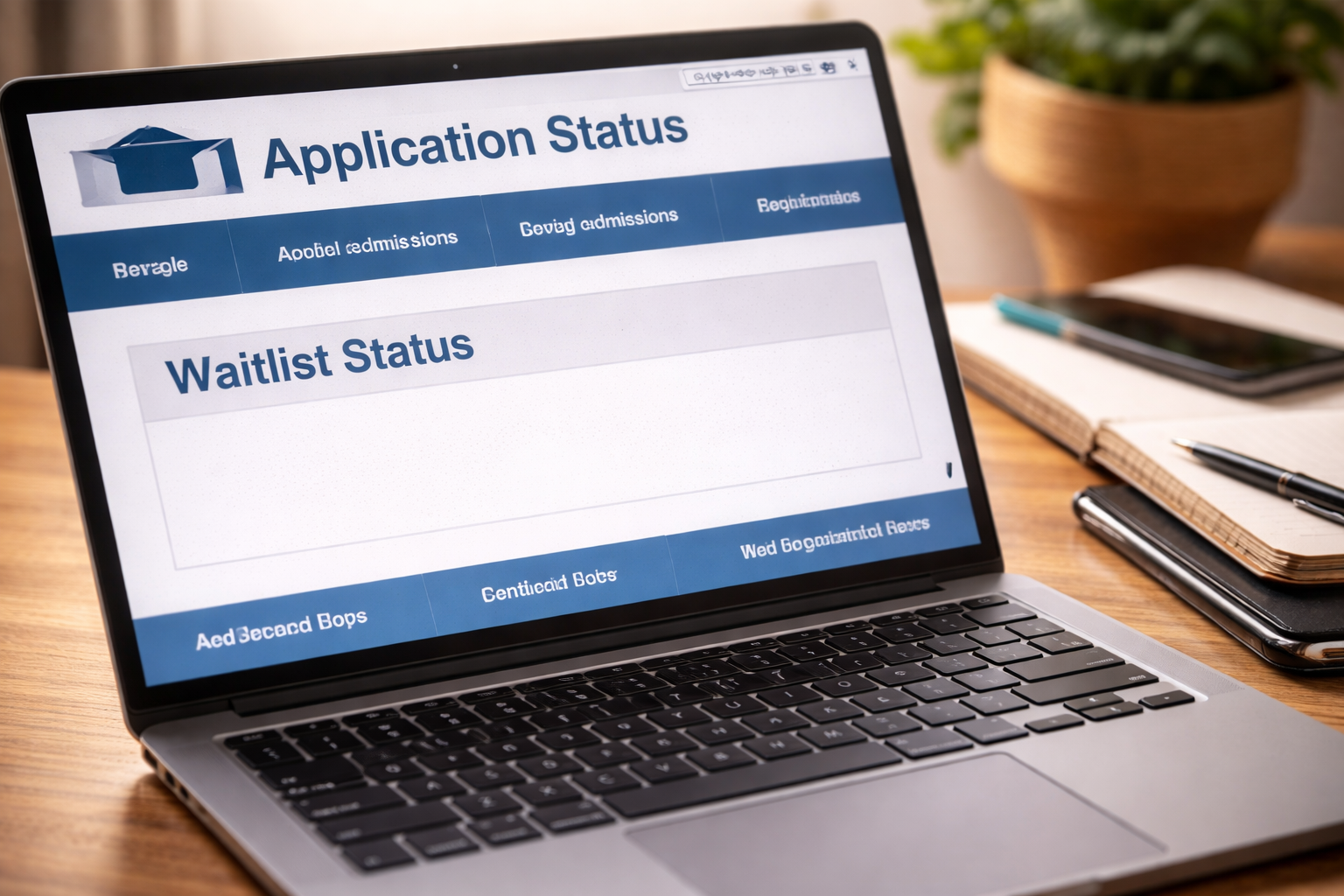 waitlist status disappeared