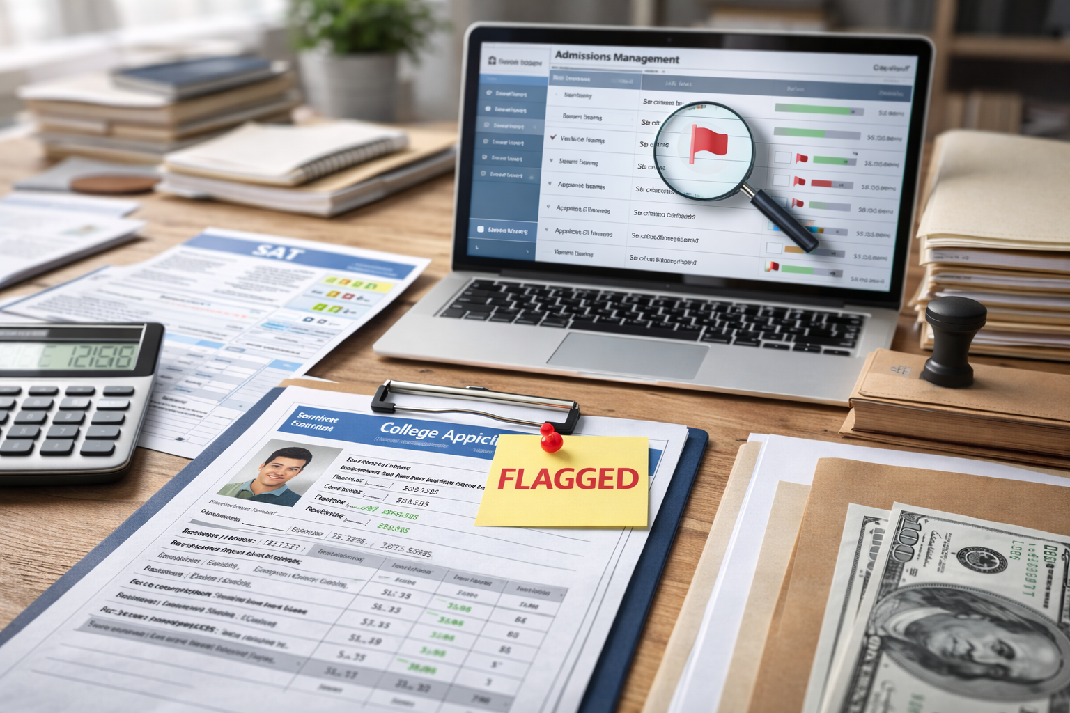 How Admission Files Are Flagged for Secondary Review Internally