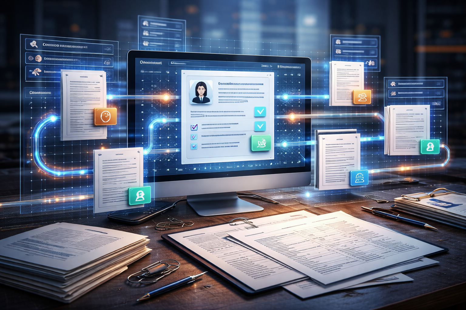 How College Admission Portals Ingest Match and Reconcile Application Documents Internally