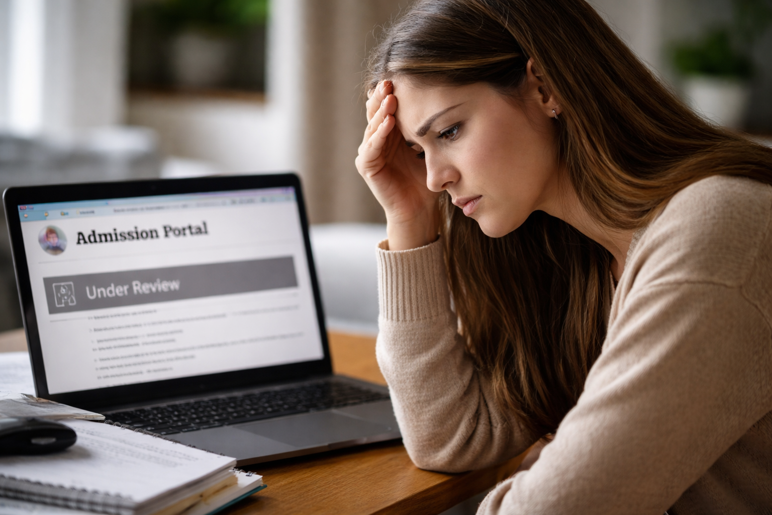 Admission Decision Under Review After Release