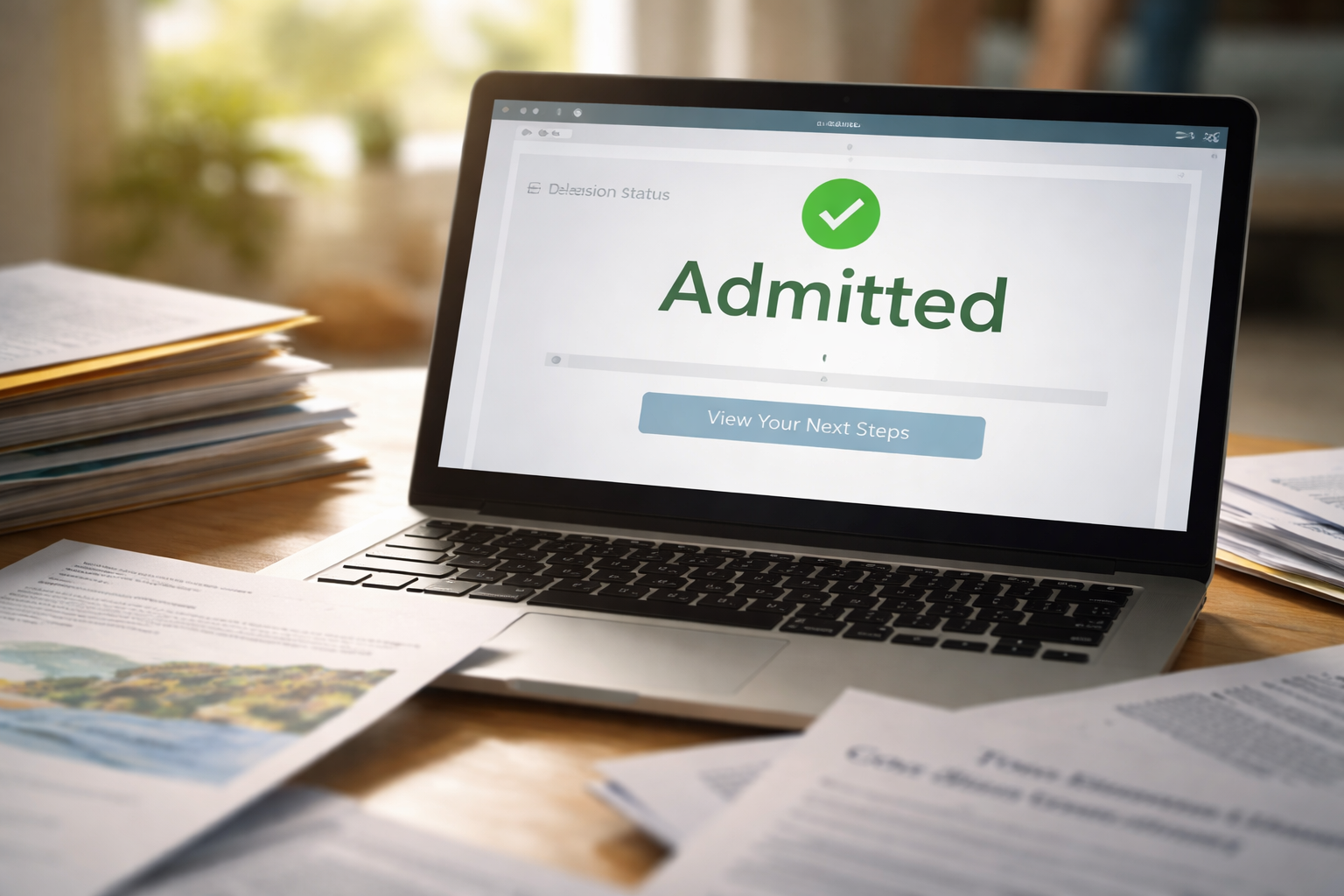 Admission Offer Shows in Portal But No Acceptance Letter